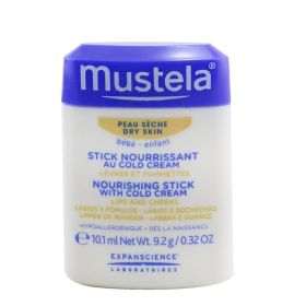 MUSTELA - Nourishing Stick With Cold Cream (Lips & Cheeks) - For Dry Skin (Exp. Date 04/2022) 9.2g/0.32oz
