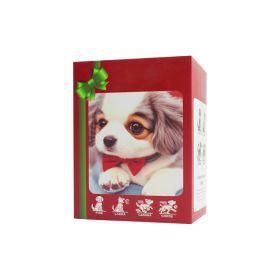 Robot Puppy Short Plush Doll (Option: Saint Bernard Grey-16cm Opp Bag)