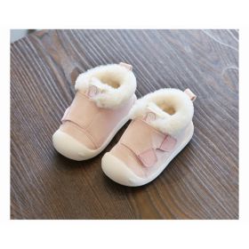 Children's Toddler Shoes (Option: Pink-19-With Logo)