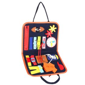 1Set Kids Busy Board Sensory Activity Board Preschool Learning Toys Montessori Educational Gift For 1 To 6 Years Old Baby Toddler Girls Boys (Option: D)