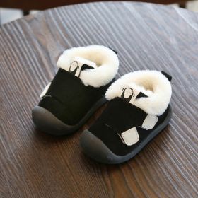 Children's Toddler Shoes (Option: Black-19-With Logo)