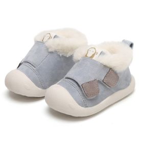 Children's Toddler Shoes (Option: Grey-14-With Logo)