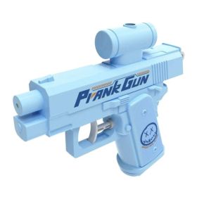 Prank Two Way Water Gun, Prank Squirt Gun, Reverse Water Guns, Creative Pranks Battle Toy Waters Guns Fight (Option: Blue)