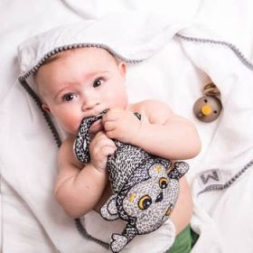 Bamboo Swaddling Blanket (Towel: Grey)