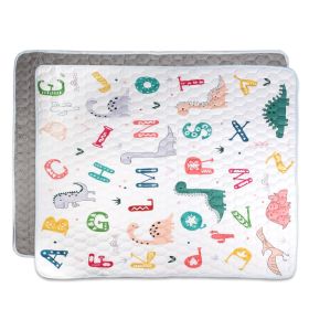 Baby Play Mat Non-Slip Baby Crawling Mat Foldable Playpen Mat Machine Washable For Newborns Infants Babies Toddlers (Option: Dinosaur-71x59in)