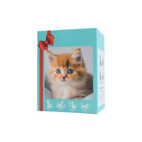 Robot Puppy Short Plush Doll (Option: Large Cat Yellow-16cm Color Box Package)